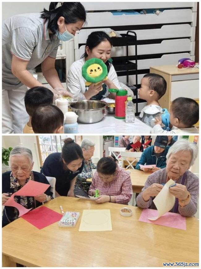 记者视察：“老幼共托”如何照护“一老一小”